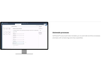 SAP Business Technology Platform Automate processes