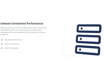 Utho Unmatched performance