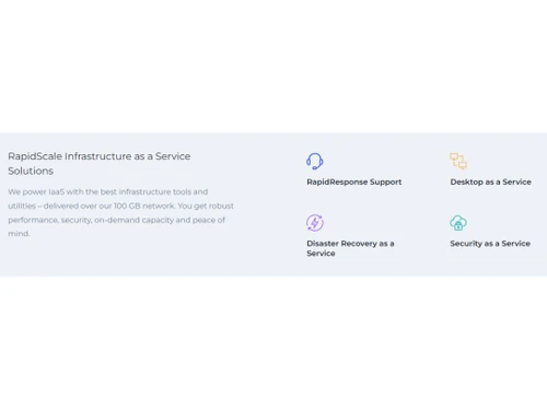 Rapidscale Infrastructure as a service