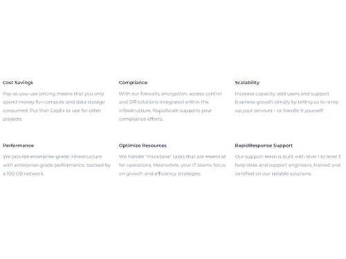 RaptdScale Cost Savings