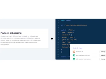 Latitude Sh Platform onboarding