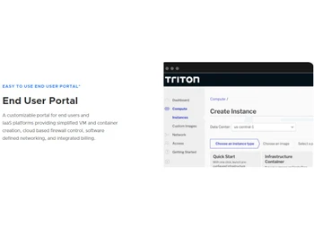 Triton DataCenter End User Portal