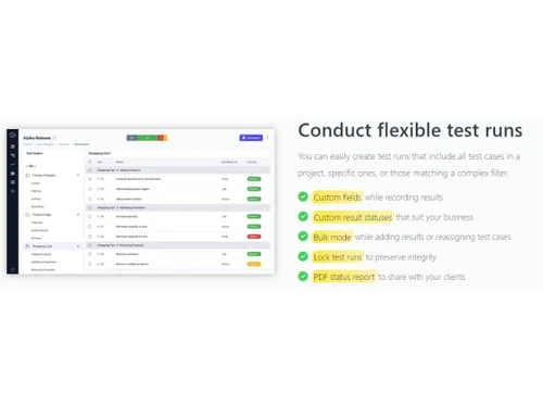 Tuskr-Flexible test runs