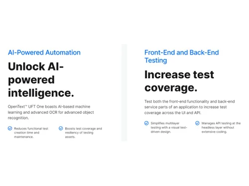 UFT One-AI Powered automation