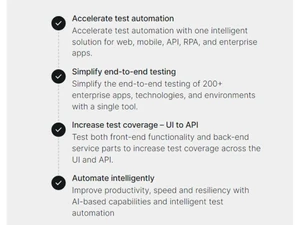 UFT One Key features