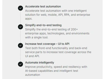 UFT One Key features