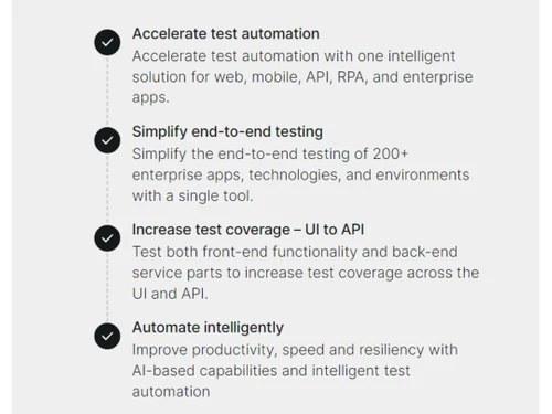 UFT One Key features