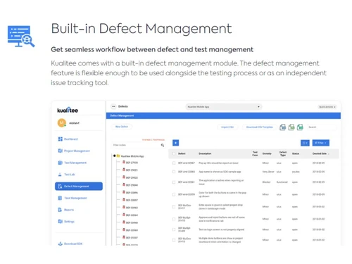 Kualitee-Defect management