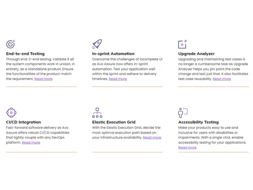 AVO Automation-AVO Assure features