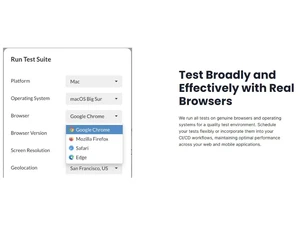 Endtest-Test with real browsers