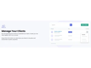 Veterian-Manage clients