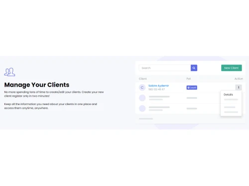 Veterian-Manage clients