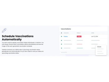 Veterian-Schedule vaccinations