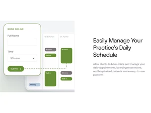 DaySmart Vet-Manage practice schedule