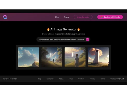 Writero AI Image Generator