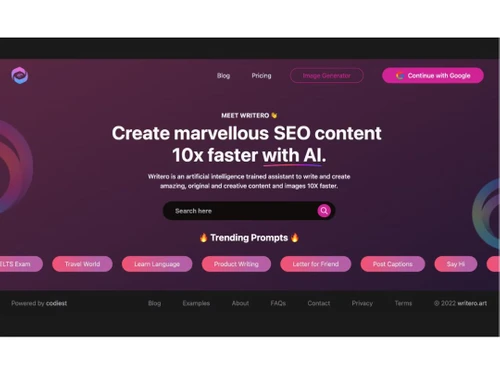 Writero SEO Content