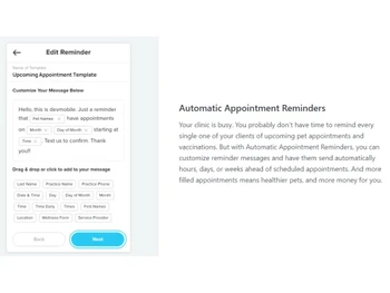 Veterinary-Appointment reminders