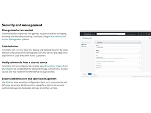 OCI Functions-Security & Management