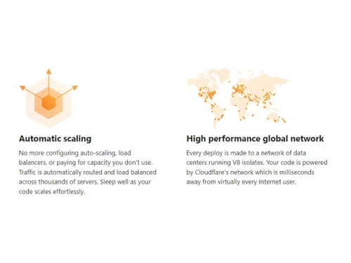 Cloudflare Workers Automatic scaling