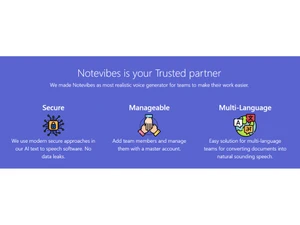 Notevibes-Trusted partner