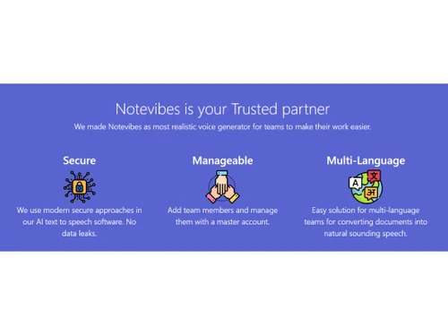 Notevibes-Trusted partner