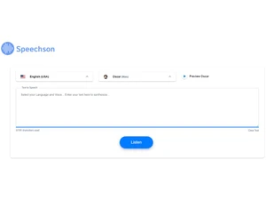 Speechson-Dashboard