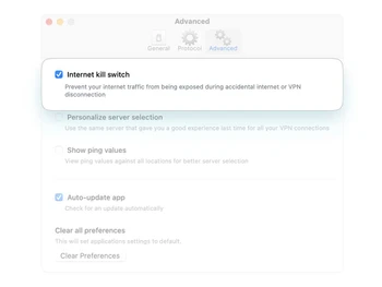 puredome internet kill switch