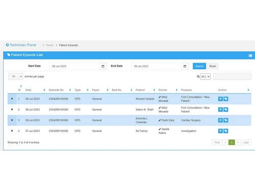 medicodb patient list