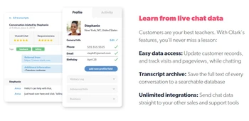 Olark live chat learn