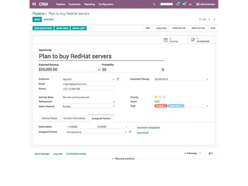 noblesales crm customers