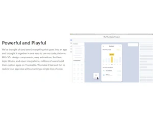 Thunkable Powerful & Playful