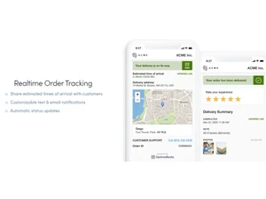 OptimoRoute-Realtime order tracking