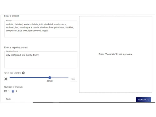 Qr Diffusion template