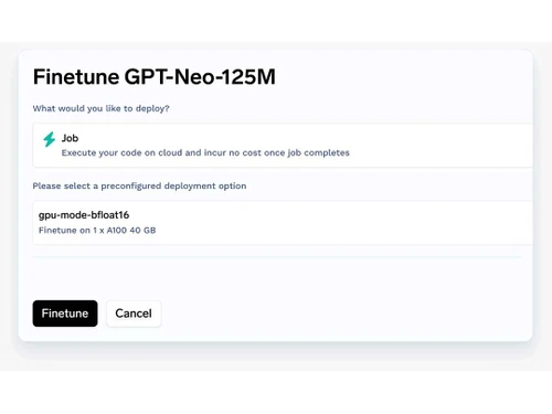 truefoundry finetune