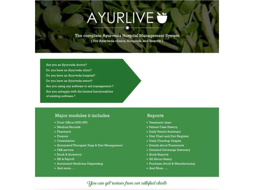 Ayurlive features