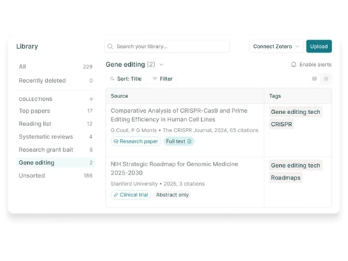 Elicit library