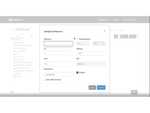 metamug query