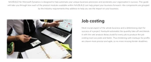navbuild job costing