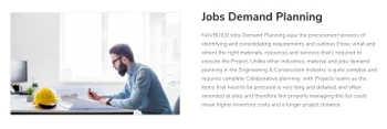navbuild jobs demand planning
