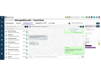 ManageMyLeads teaminbox