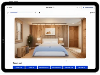 Spacely AI Edit and Fill Furnitures
