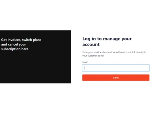 Interior AI Login page
