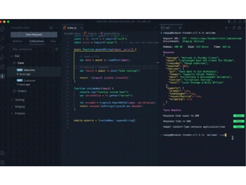Thunder Client API Testing