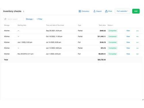 Posterpos inventory