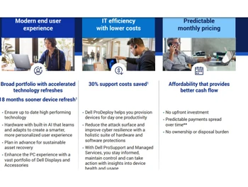 Dell APEX PcaaS End user experience