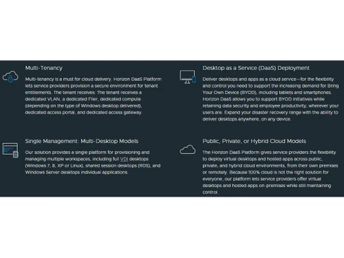 Vmware Horizon Multi tenancy