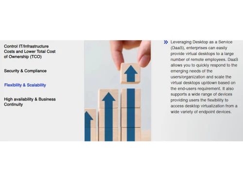 Cloud4C DaaS Flexibility & Scalability