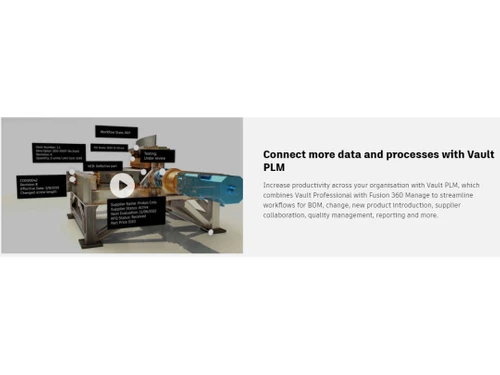 Autodesk Vault Connect more data