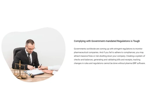Sage Pharma ERP Complying