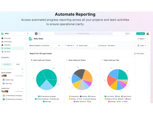 Nifty Automate reporting